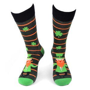 Men's Clover Pattern Socks~Clover Socks~St. Patrick's Socks~St. Patty's Socks